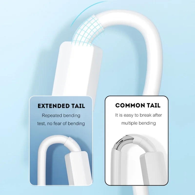 Cable de carga rápida USB tipo C de 66 W, 3 m 5 m 8 m 10 m 12 m, puerto USB C universal, cable de datos para Huawei Xiaomi Samsung cámara 3