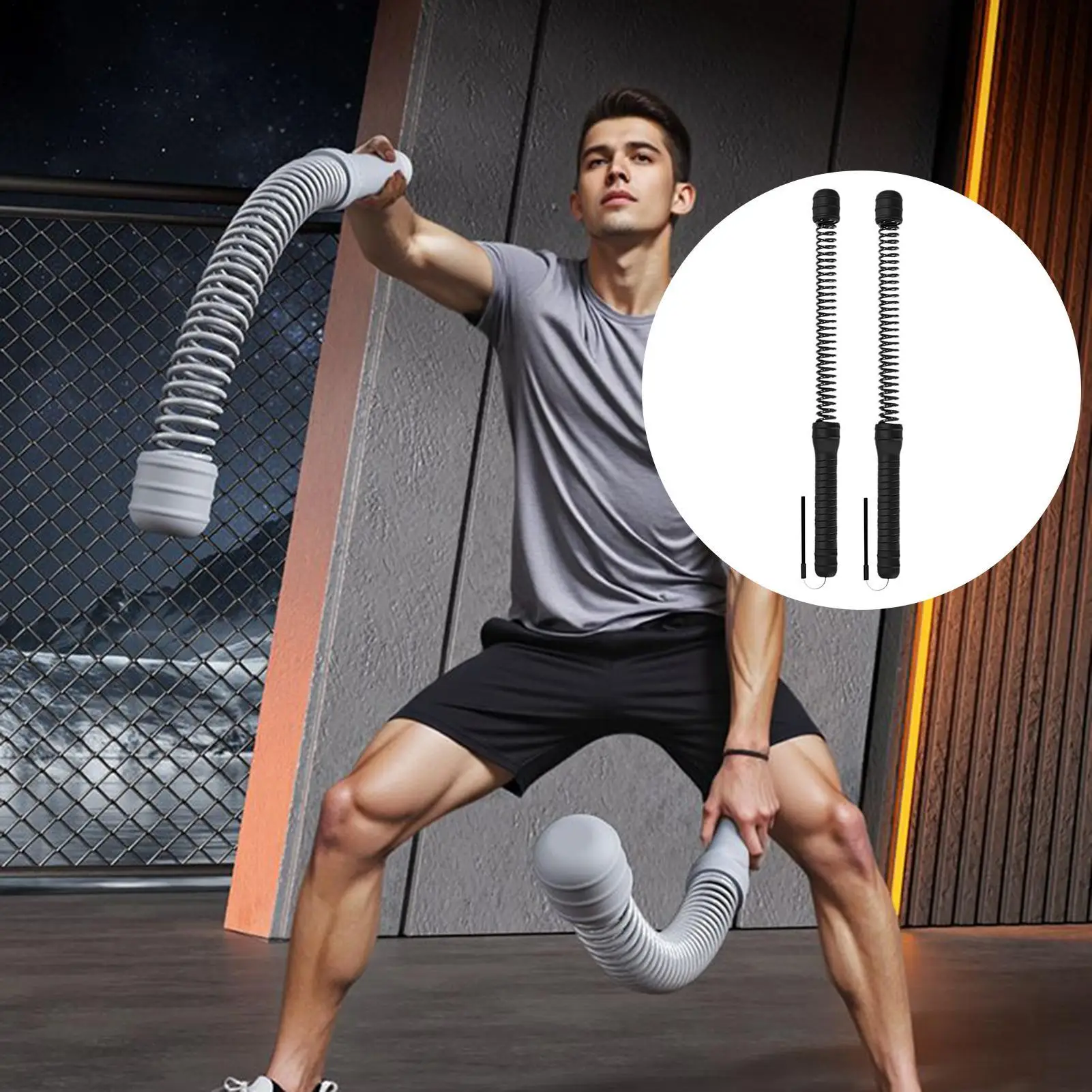 

Веревки для тренировок для домашнего спортзала, беспроводная веревка для тренировок, 2 шт., амортизирующий нескользящий ремень с защитой от узлов для мужчин и женщин, спортивный любовник