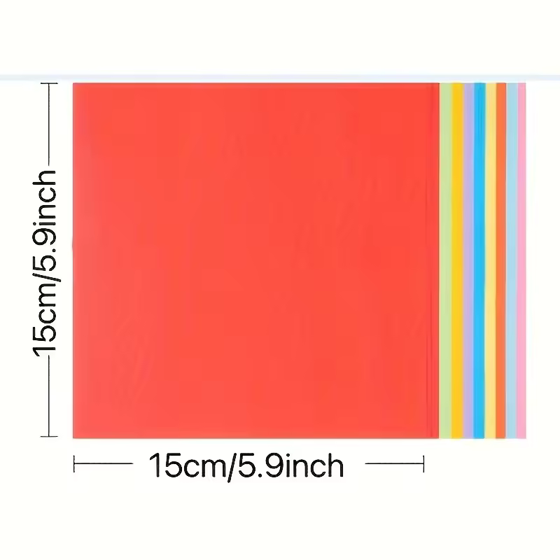 100 sheets of cardstock available in 10 colors for origami art crafts office supplies scrapbooking and sewing - AliExpress 