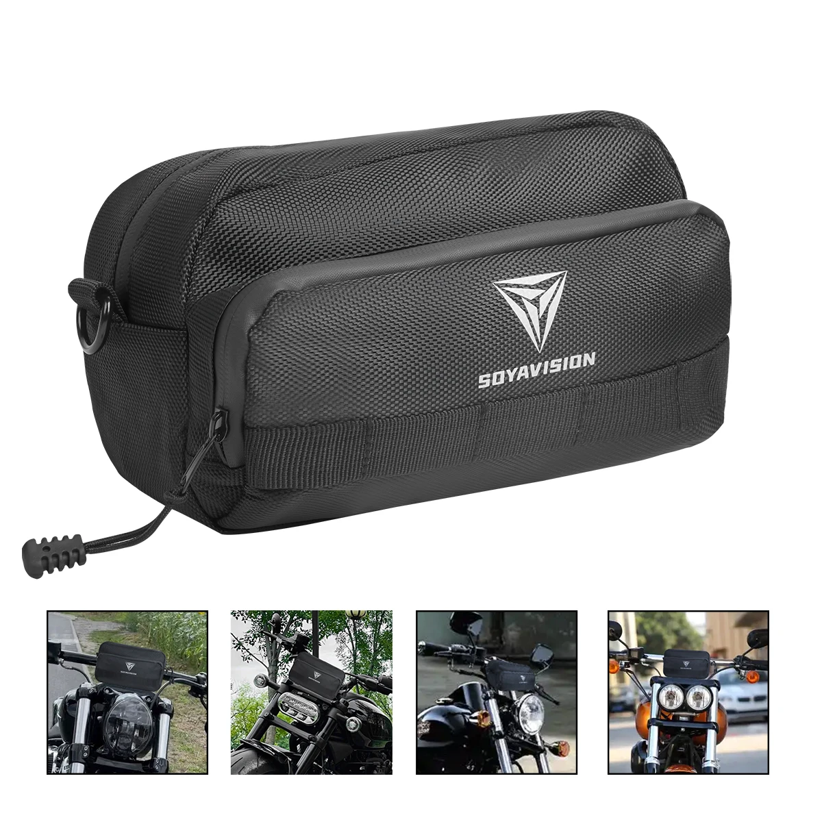 

Передняя сумка для хранения мотоцикла, сумка на руль, многофункциональная сумка на плечо для BMW Cruiser Softail Sportsters Dirt Bike E-bike