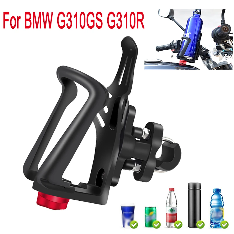 

For BMW G310GS G310R G310 G 310 GS R G 310GS 310R Accessories Beverage Water Bottle Cage Support Drink Cup Holder Stand Moto