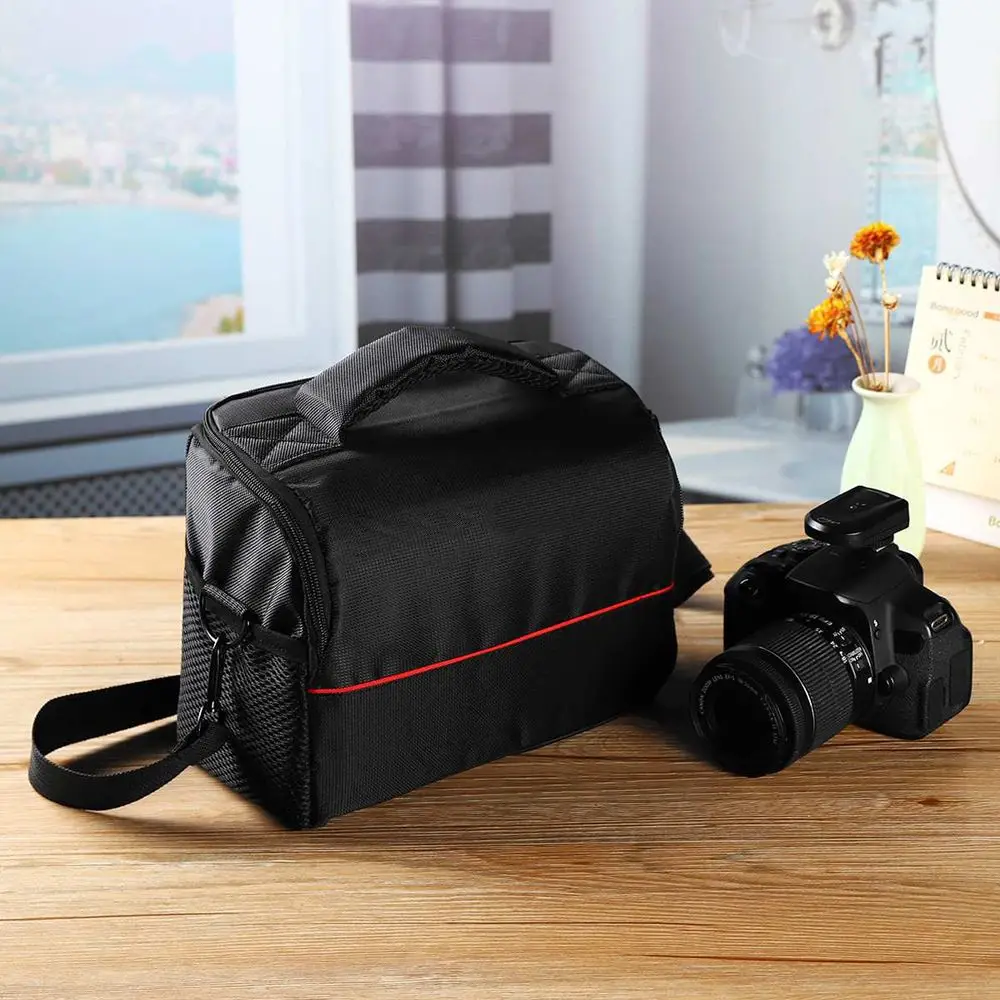 

Zipper Soft Handle Waterproof Shockproof Handbag For Camera Camera Bag Shoulder Bag