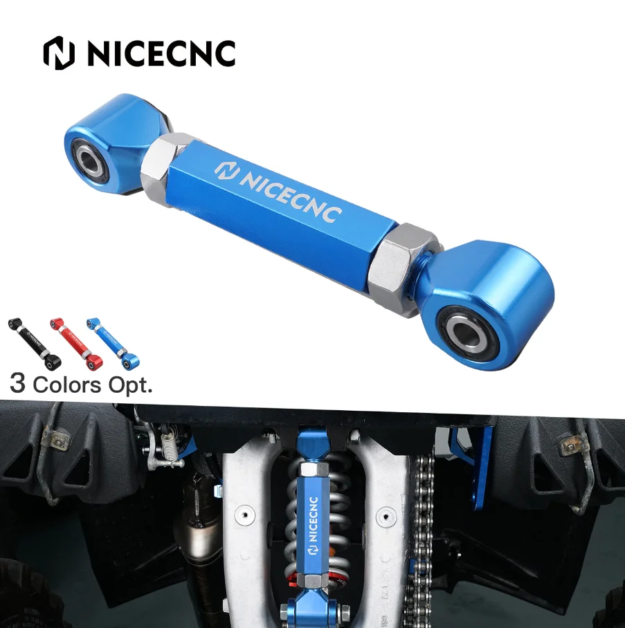 

NICECNC ATV Linkage Knuckle For Yamaha Raptor 700R 700 2013-2022 2017 2014 2015 2016 Accessories Provide 0"-4" Lowering Range