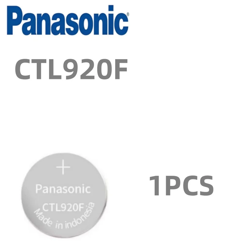 1-10PCS Original Panasonic CTL920F CTL920 CTL-920 Rechargeable Coin Cell Battery Compatible With For Casio Solar Watch G-Shock