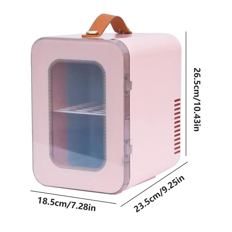 Mini Camping Fridge 6L Portable Car Refrigerator DC 12V Electric Cooling And Heating Box Car Electronic Devices