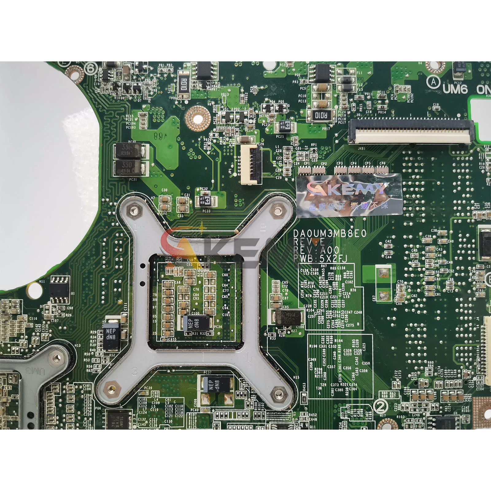 Материнская плата DA0UM3MB8E0 для Dell Inspiron 1564 1764 CN-0953PN CN-06T28N 6T28N 00W15K DDR3, материнская плата для ноутбука протестирована нормально