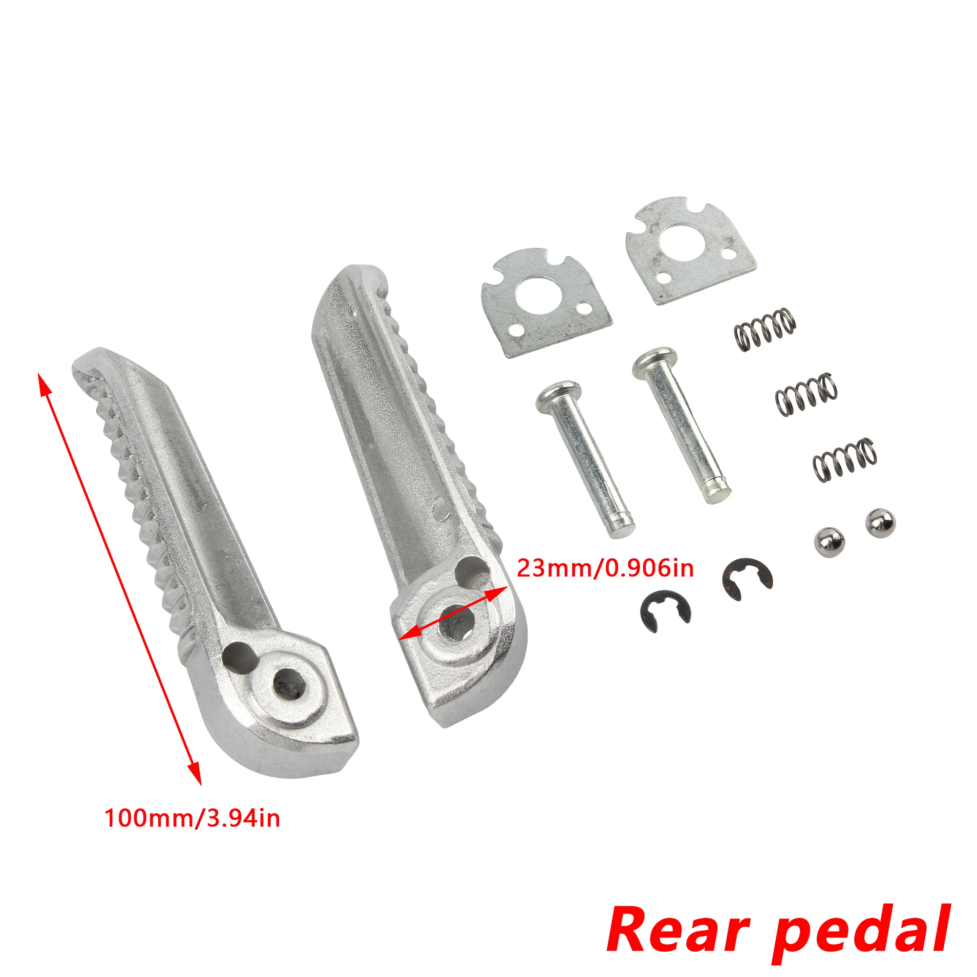 Motorcycle Front Footrest Foot Rear Peg for YAMAHA YZF R1 R6 R125 R25 R3 MT125 MT03 MT09 MT10 MT07 Aluminum Foot Rests Pedal