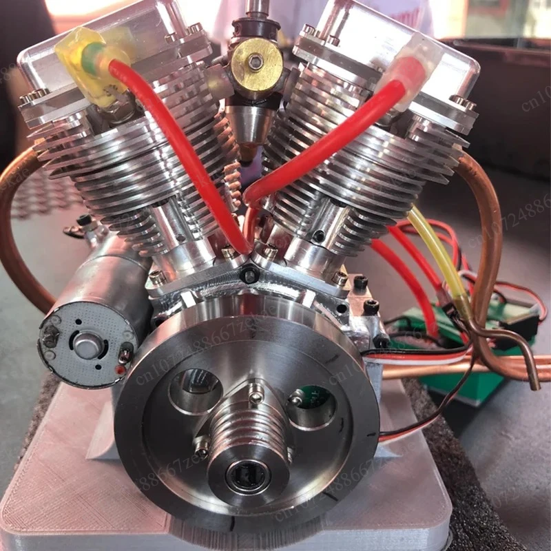CISON V2 Mini 15.7CC Four-Stroke Motorcycle Internal Combustion Engine Model