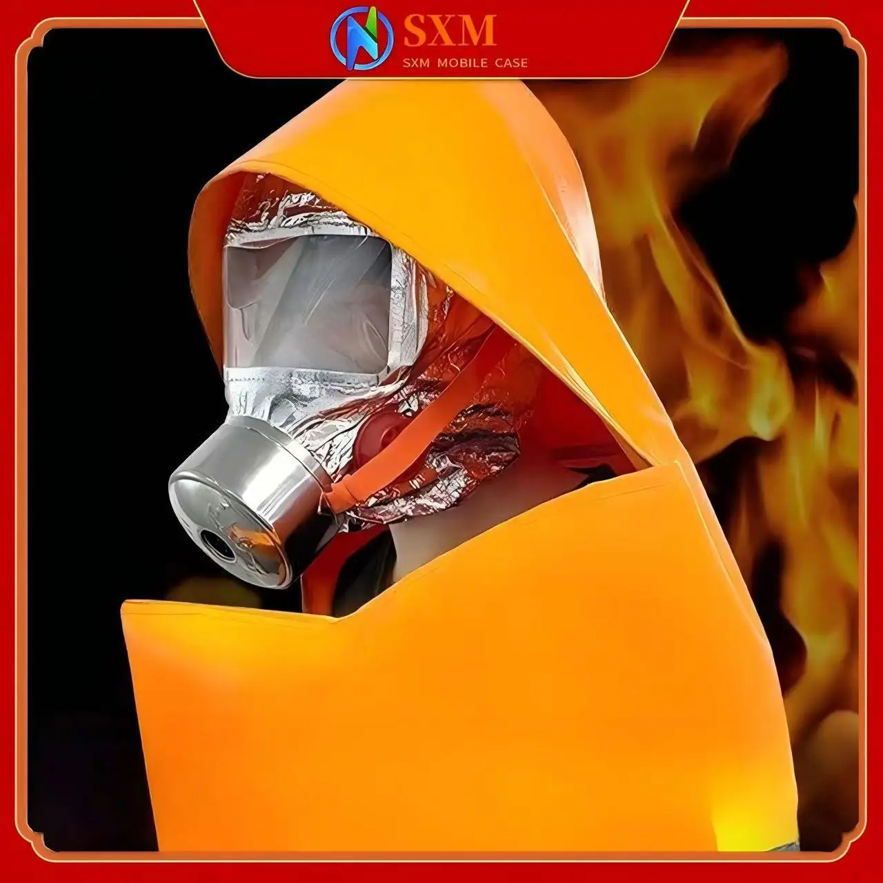Fire extinguishing and heat insulation escape suitsilicone flame retardant cape, household fire cape, cape, fire blanket
