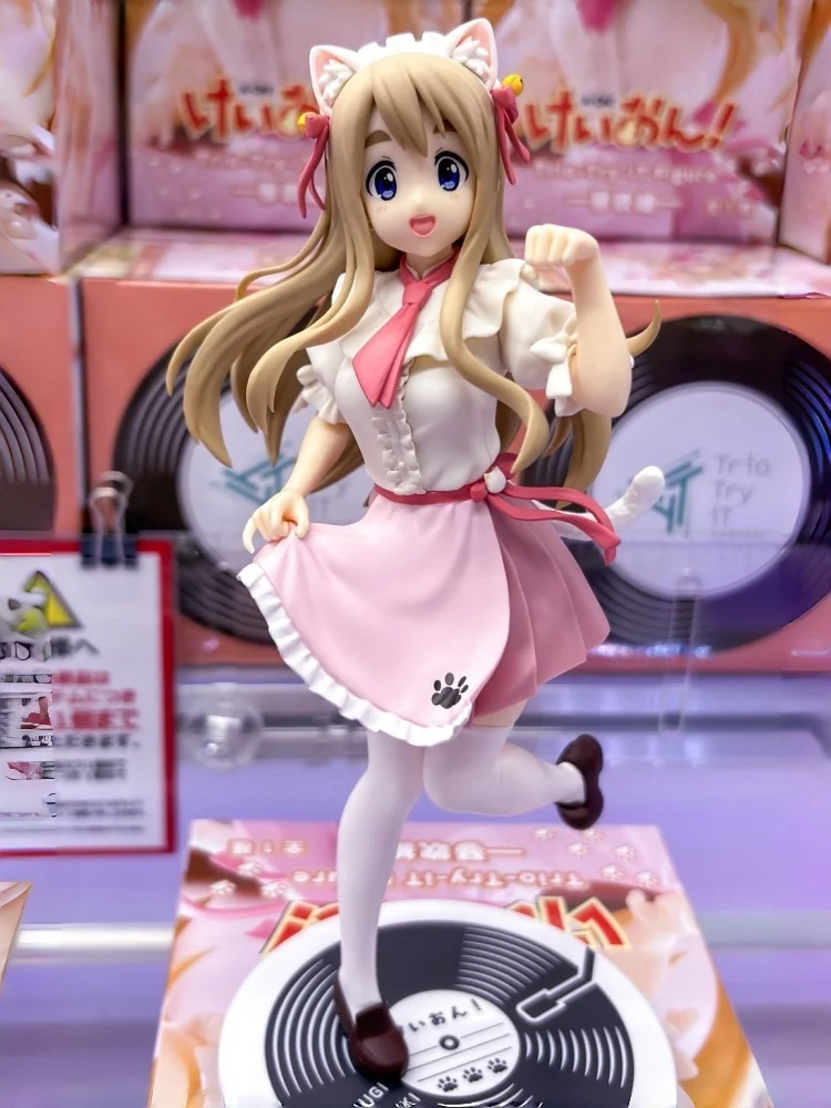Originele Trio-Try-It K-On! Tsumugi Kotobuki Mugi Ritsu Tainaka Standbeeld Collectible Anime Action Figure Model Speelgoed Ornament Geschenken