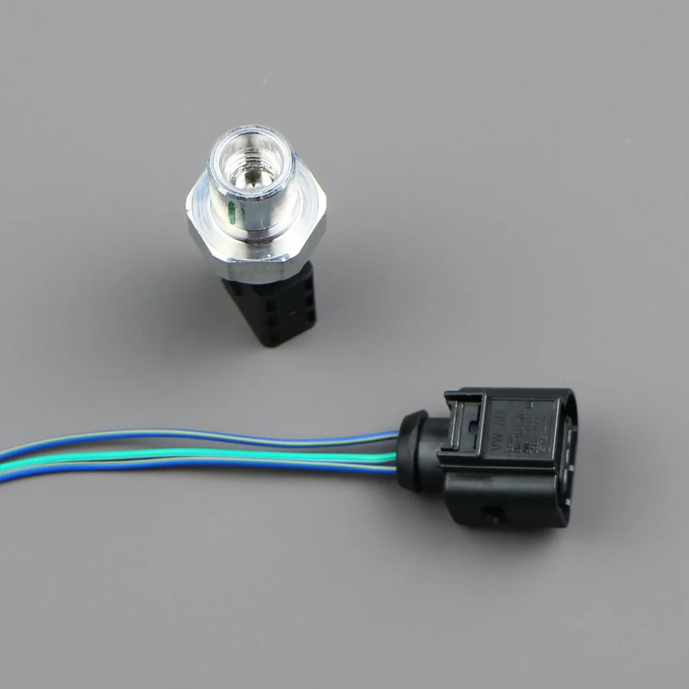5Q0959126A HVAC Pressure Sensor Switch A/C & Plug 5Q0959126B 8K0973703 For VW Audi 5