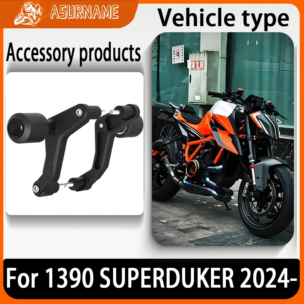 

Motorcycle Accessories Frame Crash Sliders Protection Pads For 1390 SUPERDUKE R 2024- For 1290 SUPERDUKE SUPER DUKE R 2020-2023