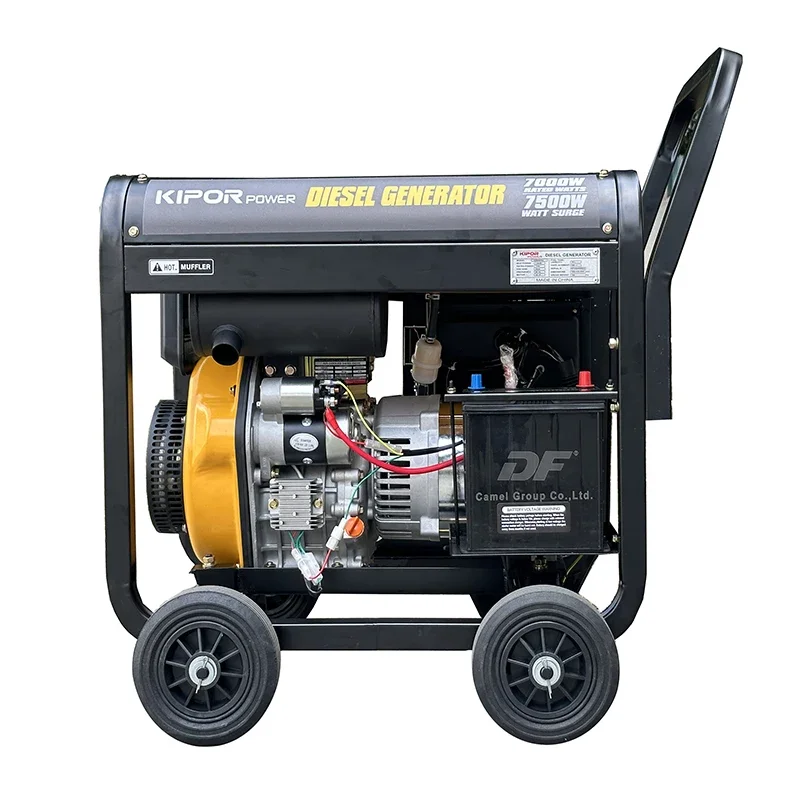 KIPOR POWER Open Frame Draagbare Dieselgenerator 5KW 60HZ 110/220V