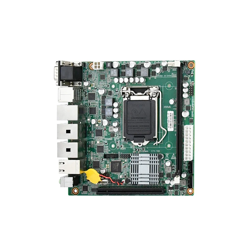 محور التحكم EIP EITX-7588 اللوحة الأم الصناعية 1151 Pin 5-Port Visual Support ATX أو DC Powered Server #6