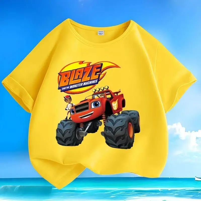 2026 New Nickelodeon Cyclone Battle Team - Super Cool for Boys and Girls - 100% Cotton Short-Sleeved Children's Cute T-Shirt