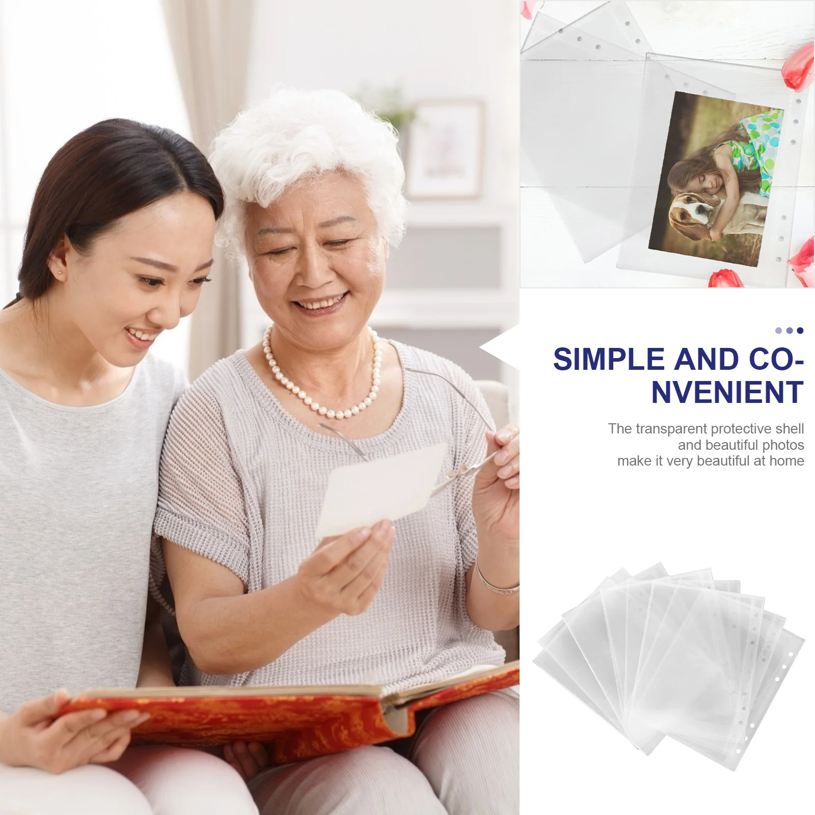 

1 pc Plastic Display Booklet For Game Picture Id Protection Inner Page Transparent Stationery Album Document Cover Certificate