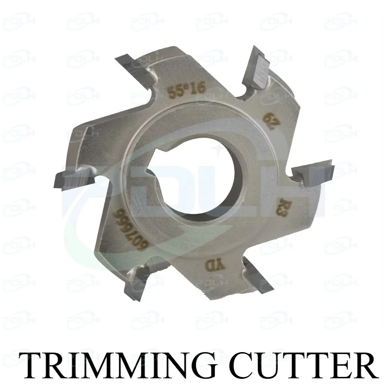 

1Pair 55x16x11mm 6Z R1.5/R2/R3 Alloy Fine Trimming Cutter For Edge Banding Machines