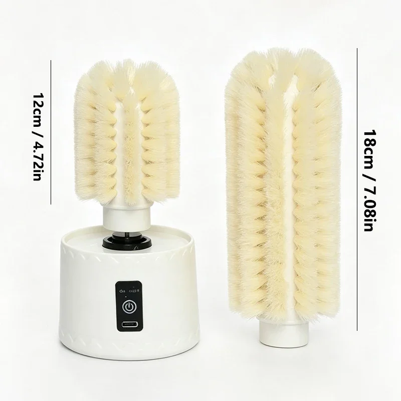 Electric Cup Scrubber, Glass Bottle Cleaning Brush, Kitchen Sink Lazy Cleaner, Household Gadgets