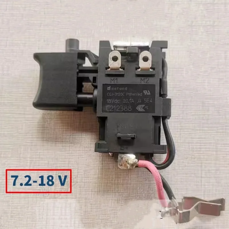 Original 7.2V-18V Speed Control Switch for Hitachi CGJ-3120C（7.2V-18V）