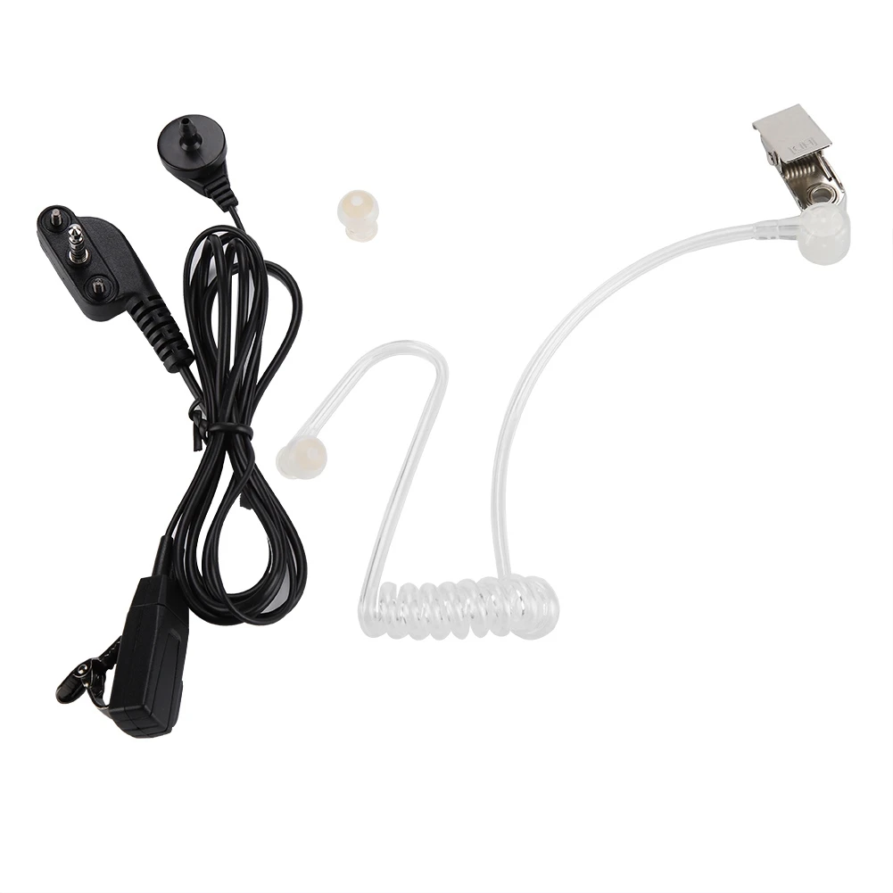 

3.5mm PTT MIC Air Conduit Walkie talkie in ear Acoustic Tube Earpiece Clear Sound Noise Reduction For Vertex Radio Accessory Use