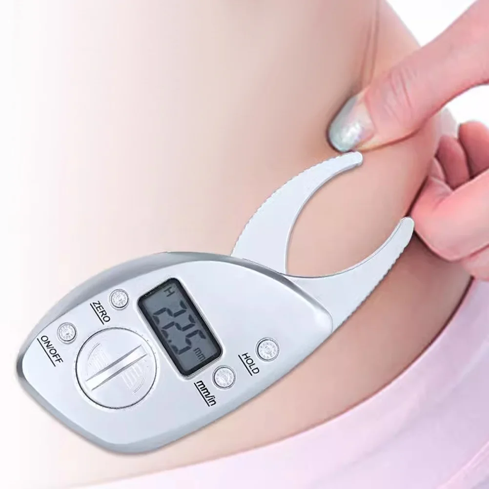 

Штангенциркуль, цифровой инструмент для измерения кожи, портативный ручной инструмент для измерения тела, тестер жира, аксессуар для спортзала