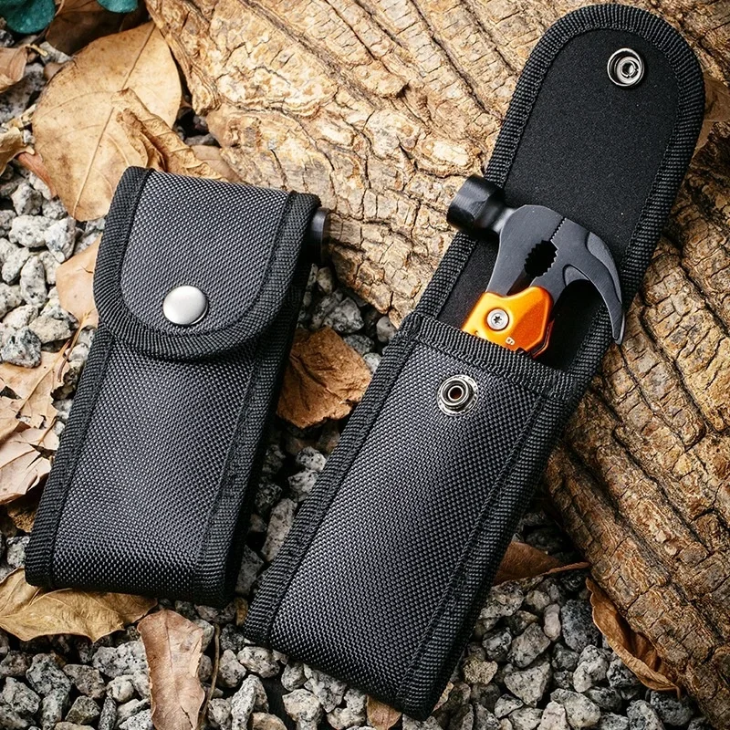 مطرقة متعددة الأدوات من الفولاذ المقاوم للصدأ 7 في 1 - مجموعة شديدة التحمل قابلة للطي مع أدوات تقطيع (متينة، مدمجة، تصميم جديد 2025)