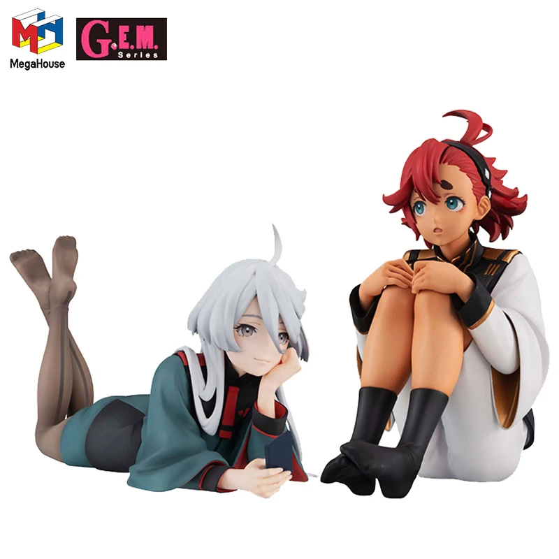 

Original New MegaHouse G.E.M.Series Miorine San & Suletta Chan (Mobile Suit Gundam) Collectible Anime Action Figure Model Toys