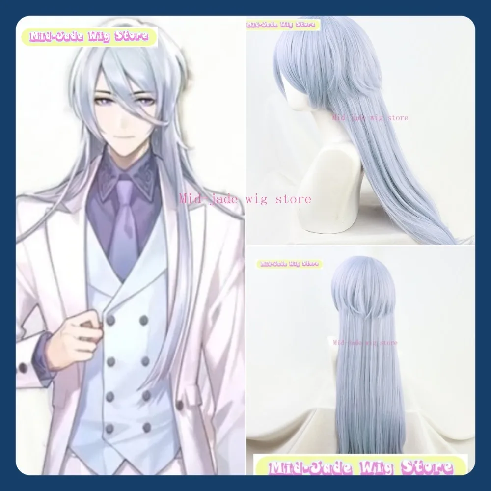

Mid-jade Wig Store Time Traveler Xie Yan Cosplay Wig Anime Game Role Playing Synthetic Hair Halloween Party