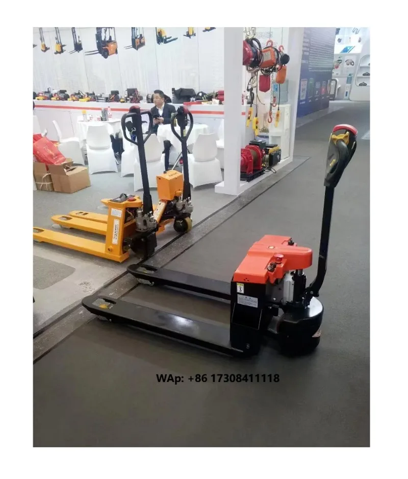 Economic Convenient Charging AC 1.5 Ton 2Ton Rough Terrain Pallet Truck Electric Hand Pallet Truck