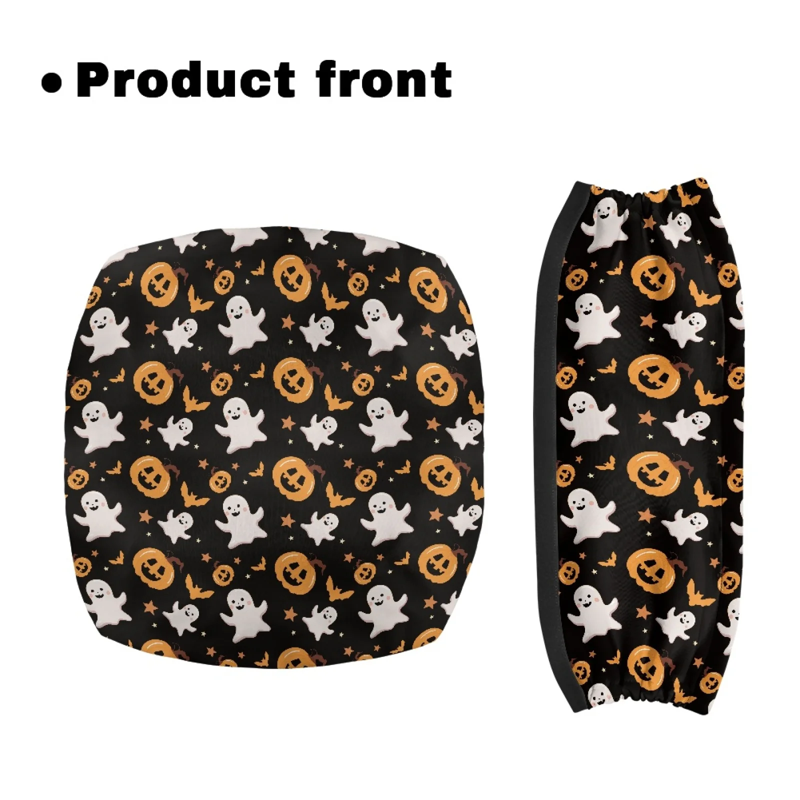 Coloranimal Pumpkin Ghost 2 Pcs Rollator Seat Cover for Senior Ladies Rollator Walker Seat Cover 2026 New