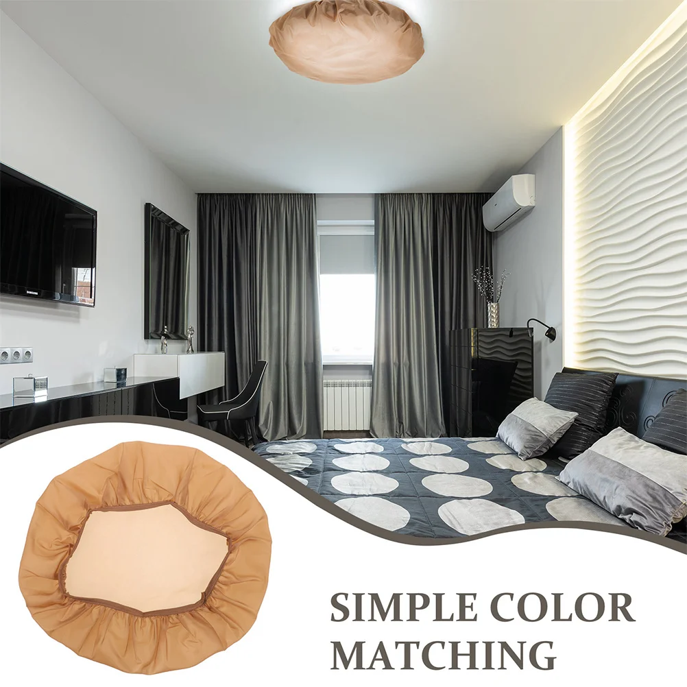 

2Pcs Ceiling Lamp Shade Hanging Lampshade Replacement Light Diffuser Cover Anti-Dazzling Elastic Protective Lamp Shade