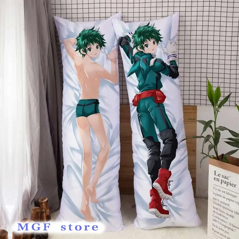 

Аниме My Hero Academy Midoriya Izuku Dakimakura наволочка Otaku Waifu Peakin Full Body пледы 50*160 см наволочка косплей подарок