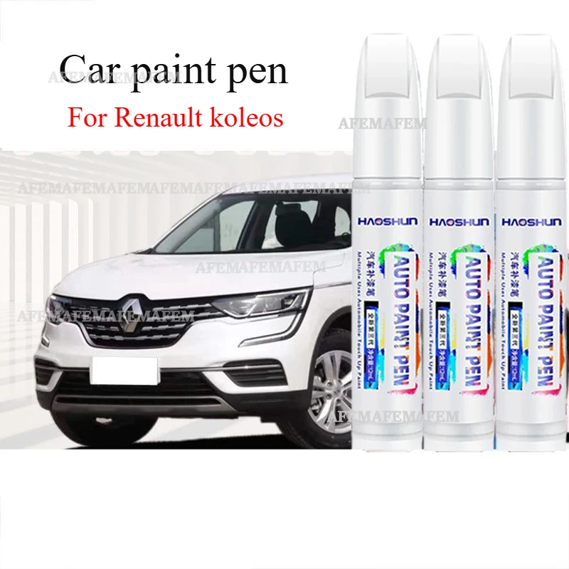 Car Paint Pen Pearl white interstellar blue quicksand gold original scratch repair Easy To Operate For Renault Koleos