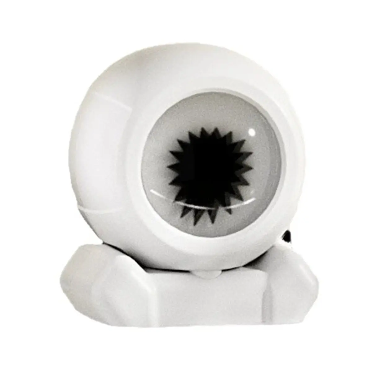 Y719A*☀▃Magnetic Fluid Bluetooth Audio, Pickup, Ambient Desktop Ornament Stereo Sound for Gamers Desktop Stand White