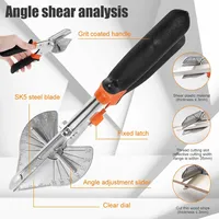 New Angle Wood PVC 45 Degree Plastic Miter 135 Adjustable Shears for Cutting Scissors To Cutter Multifunctional