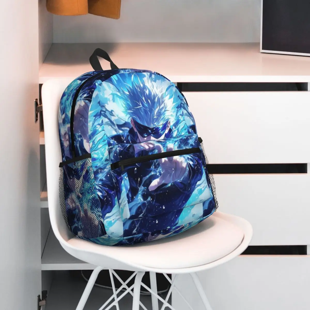 

Рюкзак Jujutsu Kaisen Gojo Satoru, рюкзак большой вместимости, детская сумка для книг, школьная сумка, сумки на плечо для мужчин и женщин