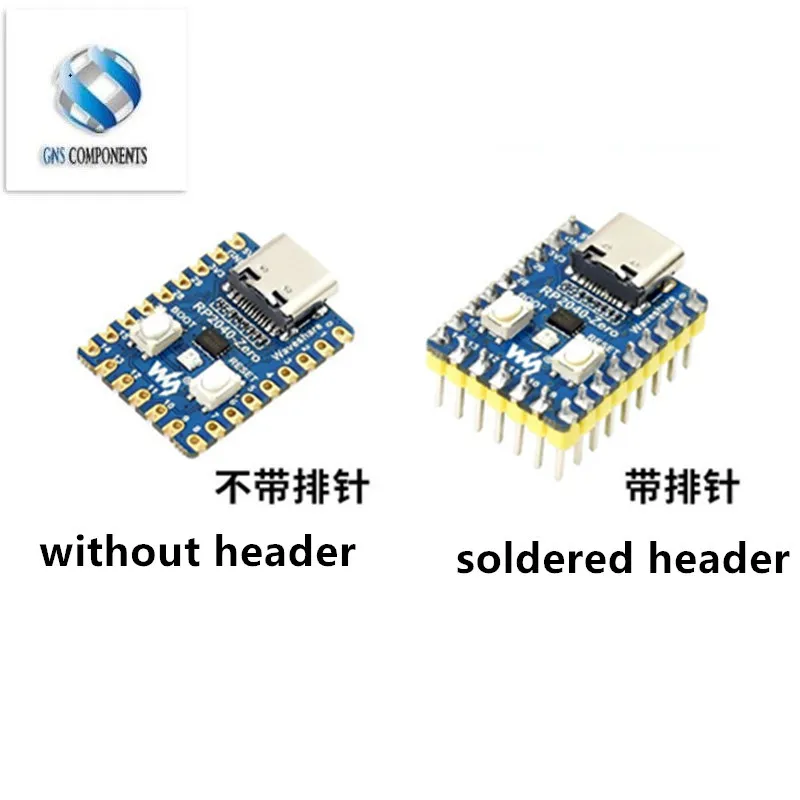 

RP2040-Zero RP2040 untuk Modul Papan Pengembangan PICO Mikrokontroler Raspberry Pi Dual-Core Cortex M0 + Flash 2MB Prosesor
