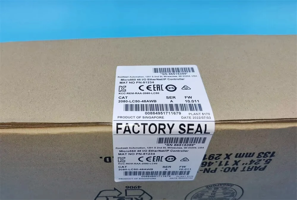 2080-LC50-48AWB Kontroler PLC Ethernet I/P NOWOŚĆ