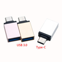 1Pcs Type-C to USB-A OTG adapter USB 3.0 Type-C charging adapter data transmission connector for Xiaomi Huawei Honor