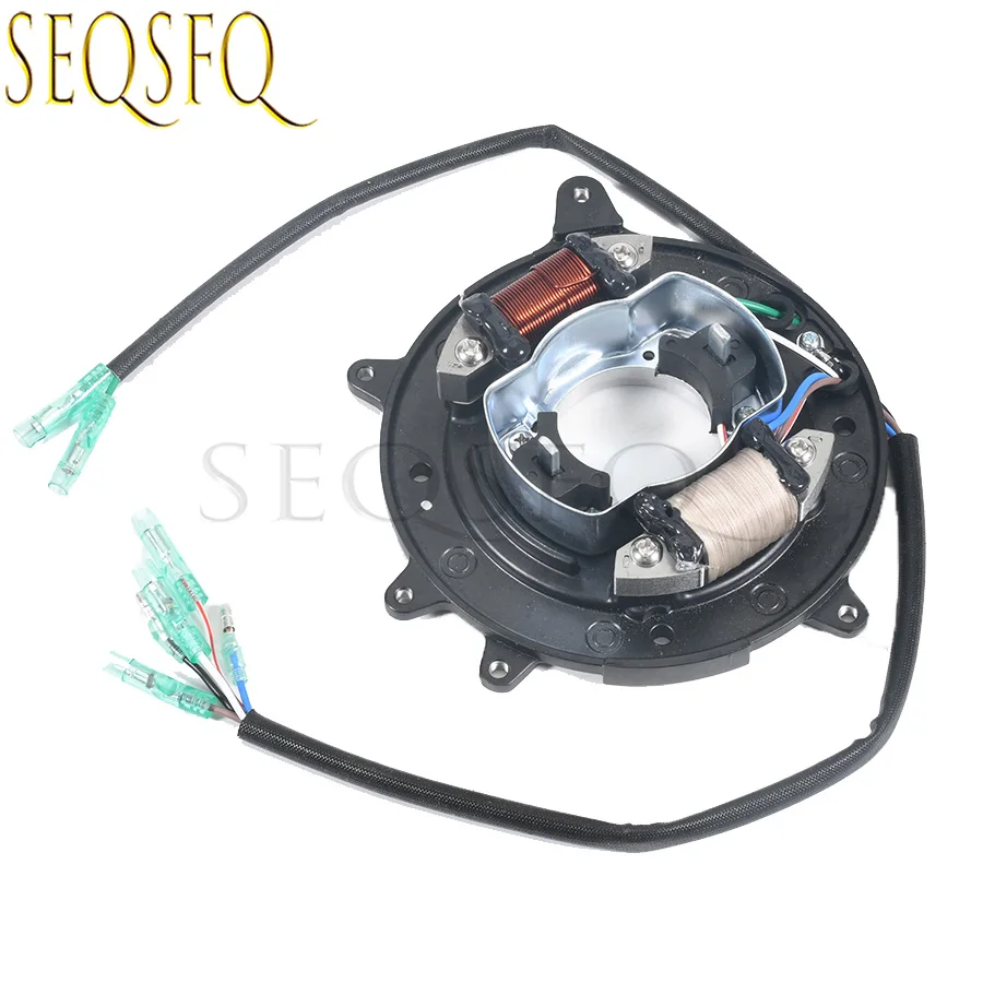 Generator Stator Coil Comp 69P-85560 69P-85560-00 For Yamaha Outboard 25HP 25B EK25 E25B L/W/MHS 30HP 30H E30H MHS/L Motor Parts