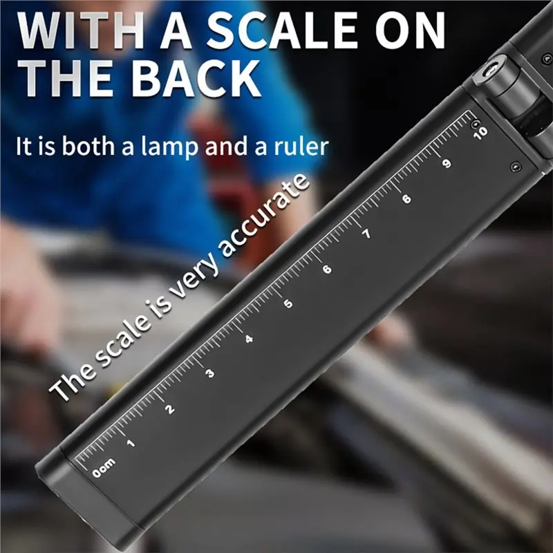 AB47-Car Repair Light Led Work Light Folding Charge Cob Multi-Function Magnet Tent Light Outdoor Flashlight