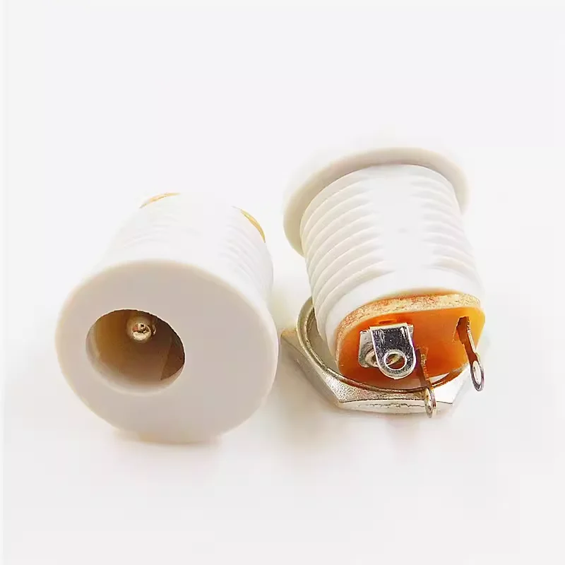 

Торцевая гайка 5,5*2,1 мм Установка панели DC-022 Белая DC022 Розетка с гайками