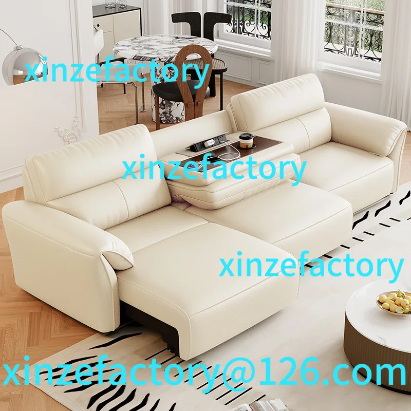 

Customizable Electric Leather Living Room Multifunctional Sofa