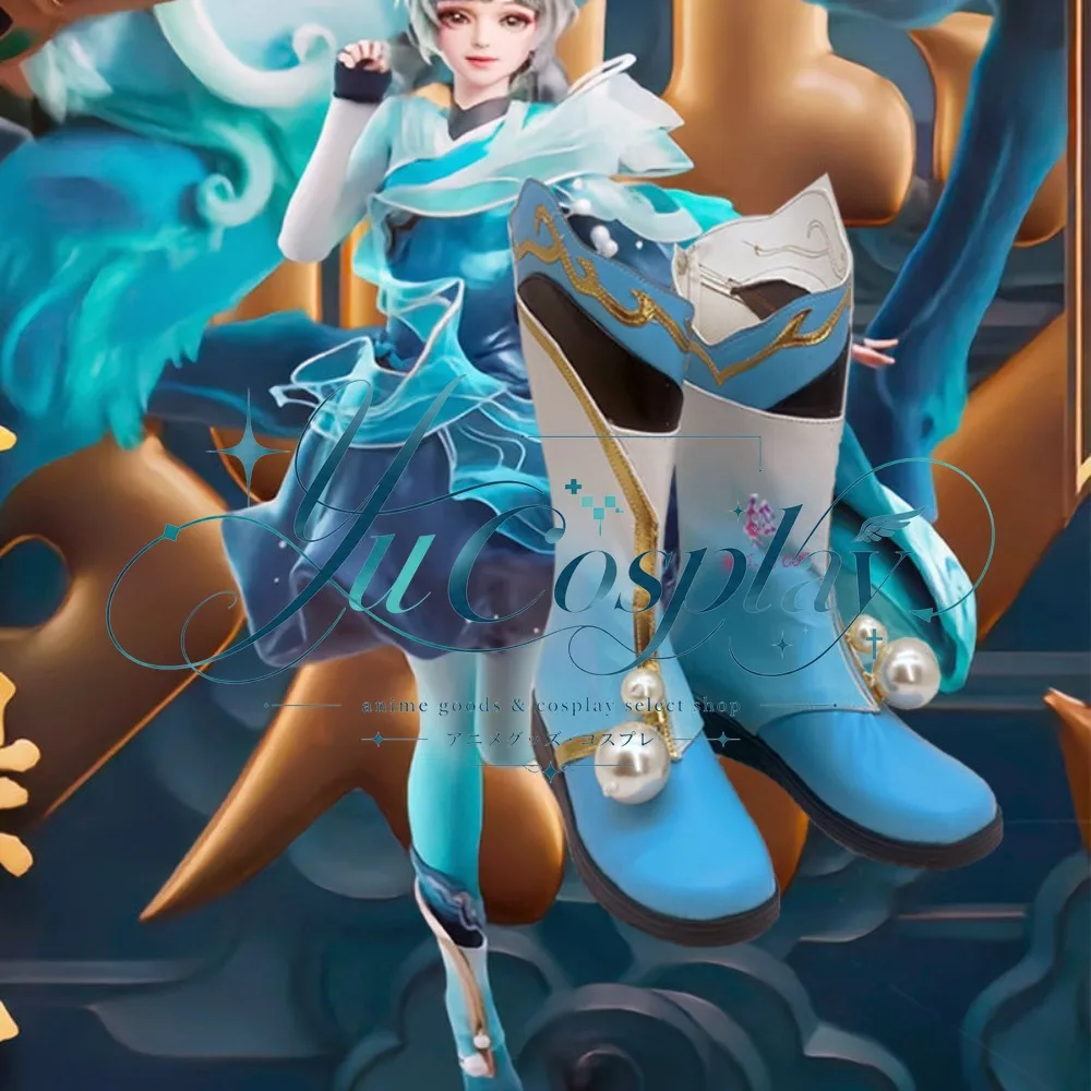 Honor of Kings Yao Shanhai Bibo Skin Cosplay Shoes Custom Game Boots Stage Costume Footwear