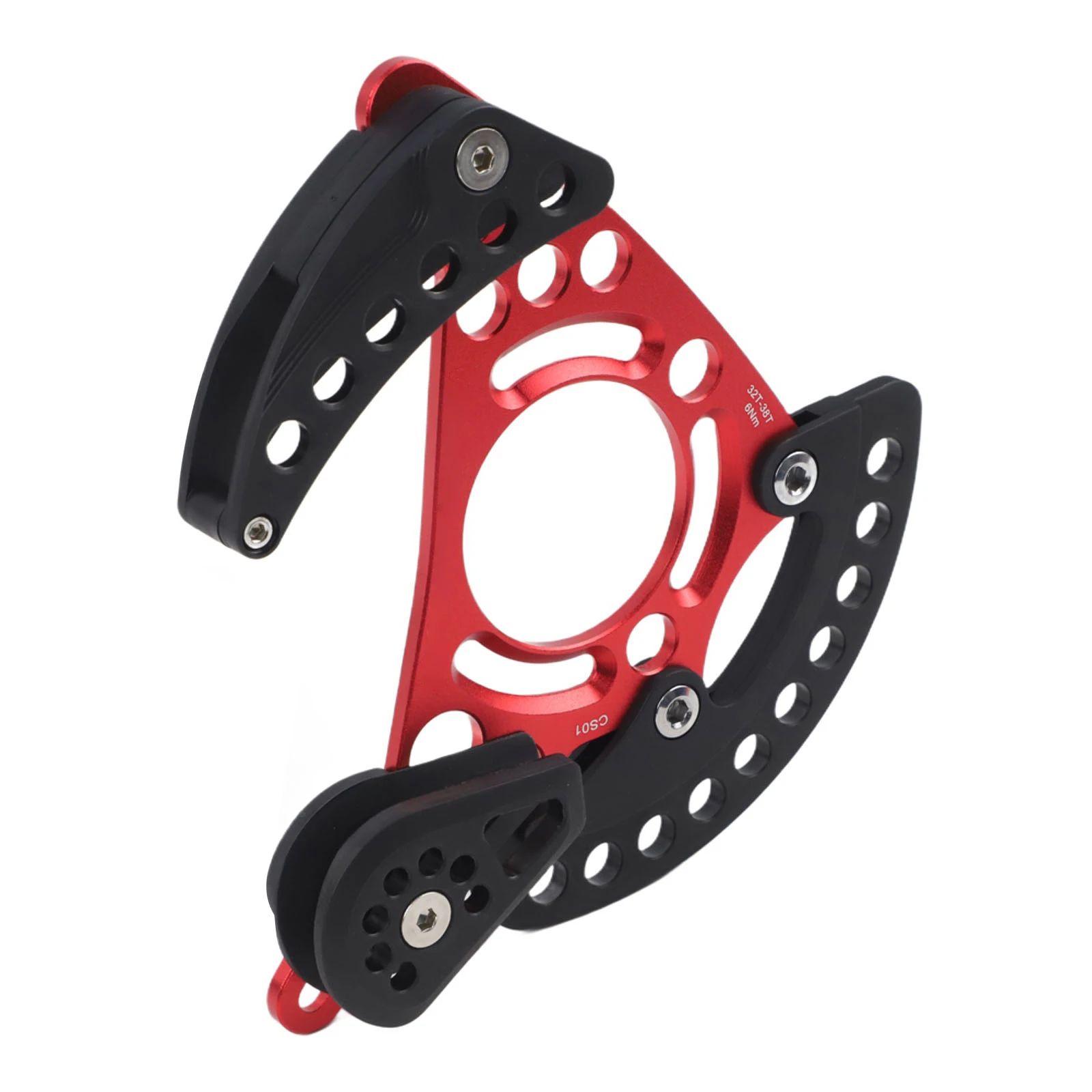 Aluminum Alloy Single Disc Chain Guide Mountain Biking Bottom Bracket Compatibility Adapter Included For Bottom Bracket