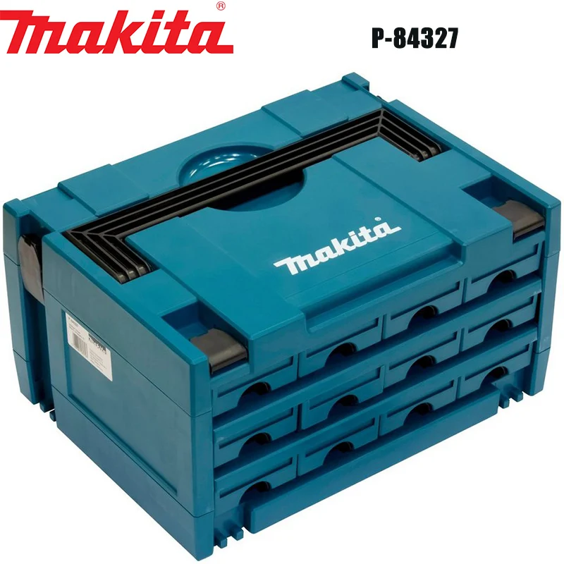 Makita P-84327 Drawer Type Storage Box Combination Box 12 Drawer Multi-Function Hardware Tool Carrying Drawer Combination Box