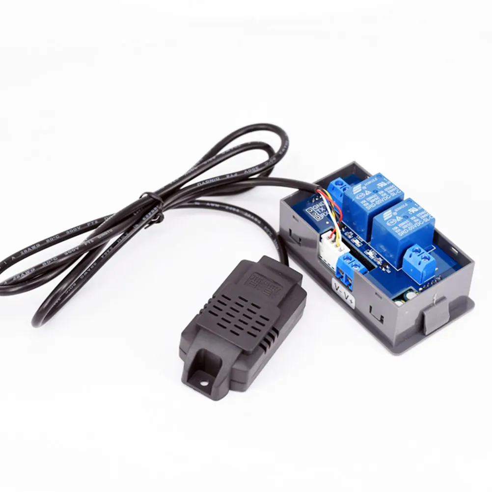 

Digital Temperature Humidity Controller Module High Accuracy Constant Control Relay Sensor Probe Cable Temperature Control
