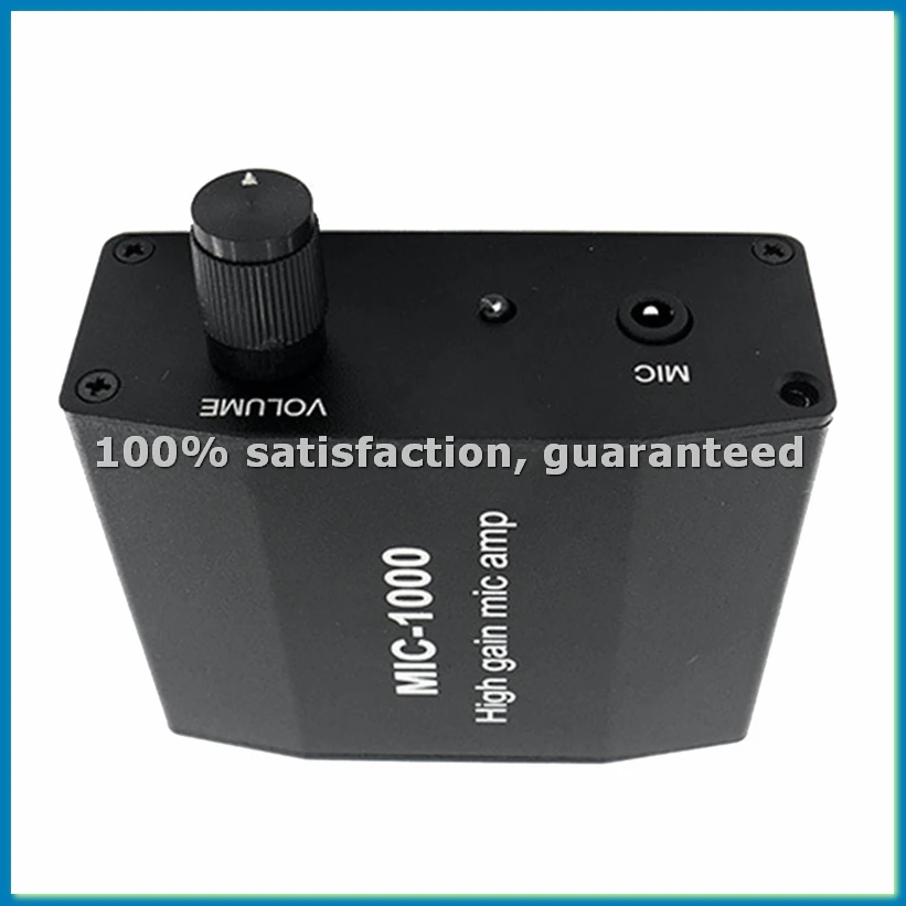 

Микрофонный аудиоусилитель MIC-1000 с 1000-кратным усилением, плата предусилителя стереоаудиосигнала - ELEC