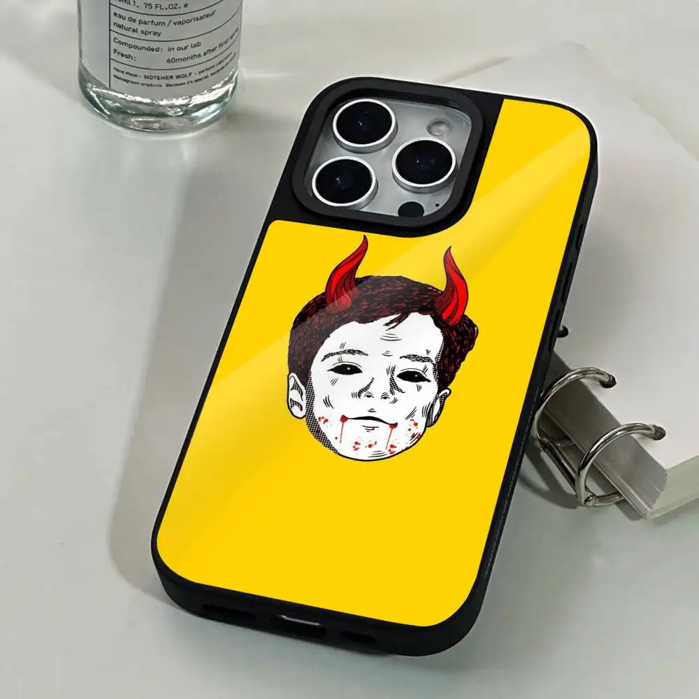 J-Jose Singer M-Madero Phone Case For iPhone 14,16,15,13,17,12,Plus,Pro,Max Magnetic For Magsafe Frosted Cover