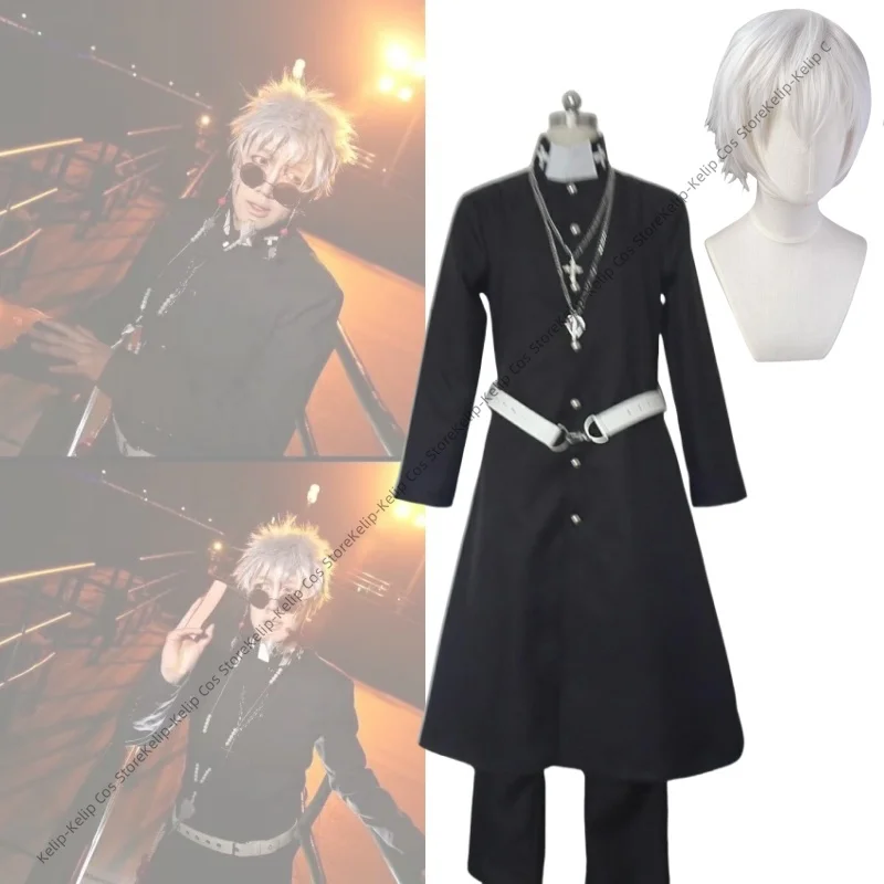 Unisex Anime Cos Fujimoto Shirou Cosplay Costumes Halloween Uniform Custom Size